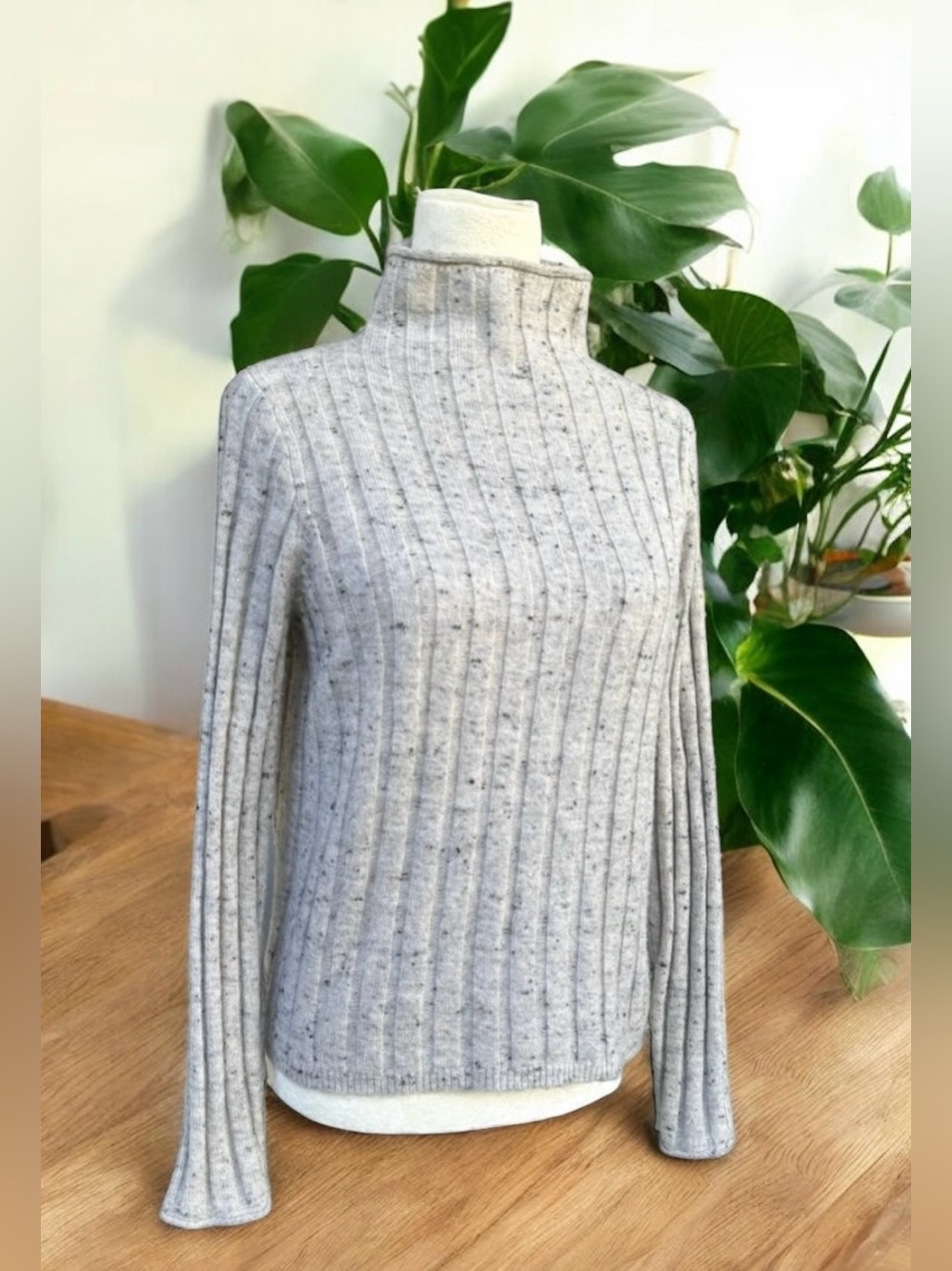 Madewell Sweater Grey Wool Blend